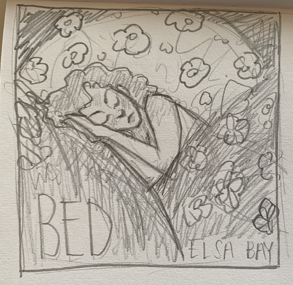 Bed by Elsa Bay sketch